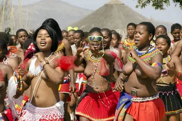 afrikanischer nackter tanz